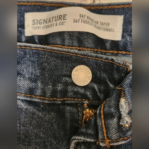 Levi's 647 Women's Jeans Signature Regular Taper - Picture 2 of 12